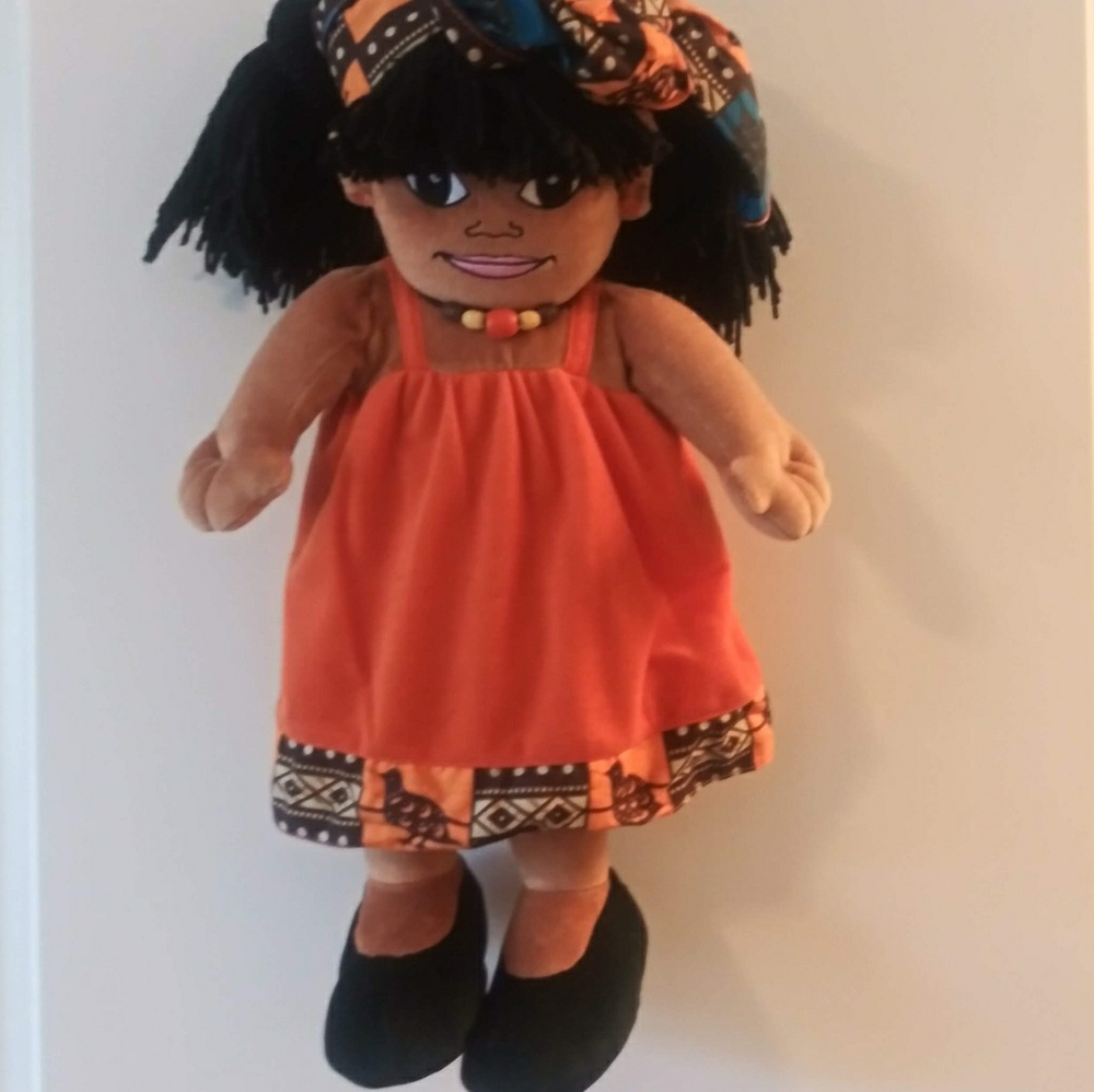Rare Vintage Authentic Original K'Noodle Doll Backpack & Blanket Limited Edition